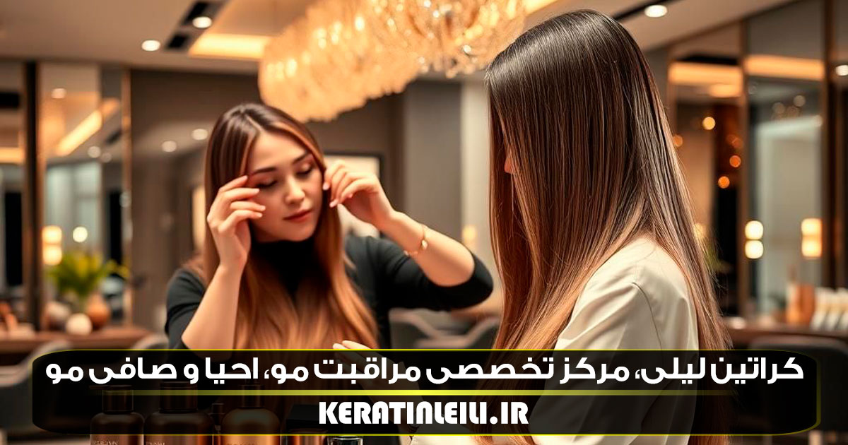 آموزش کراتین مو در کرج
